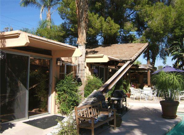 פאלם ספרינגס Triangle Inn Clothing Optional Resort For Men מראה חיצוני תמונה