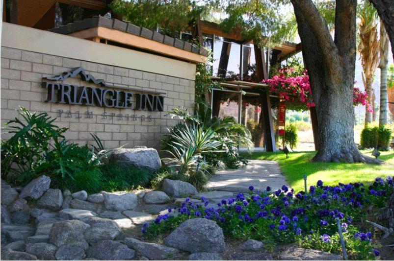 פאלם ספרינגס Triangle Inn Clothing Optional Resort For Men מראה חיצוני תמונה